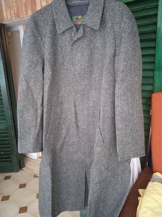 Cappotto lungo uomo pura lana tg.52
