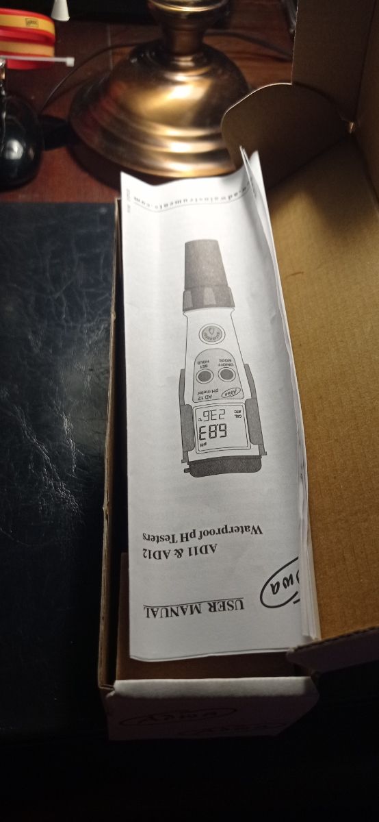 Aparato de medir PH en Acuarios