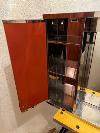 Mueble armario para baño con espejo