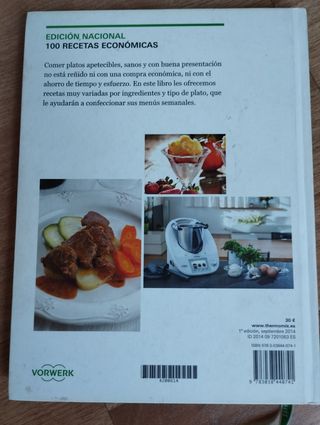 Libro recetas de Thermomix
