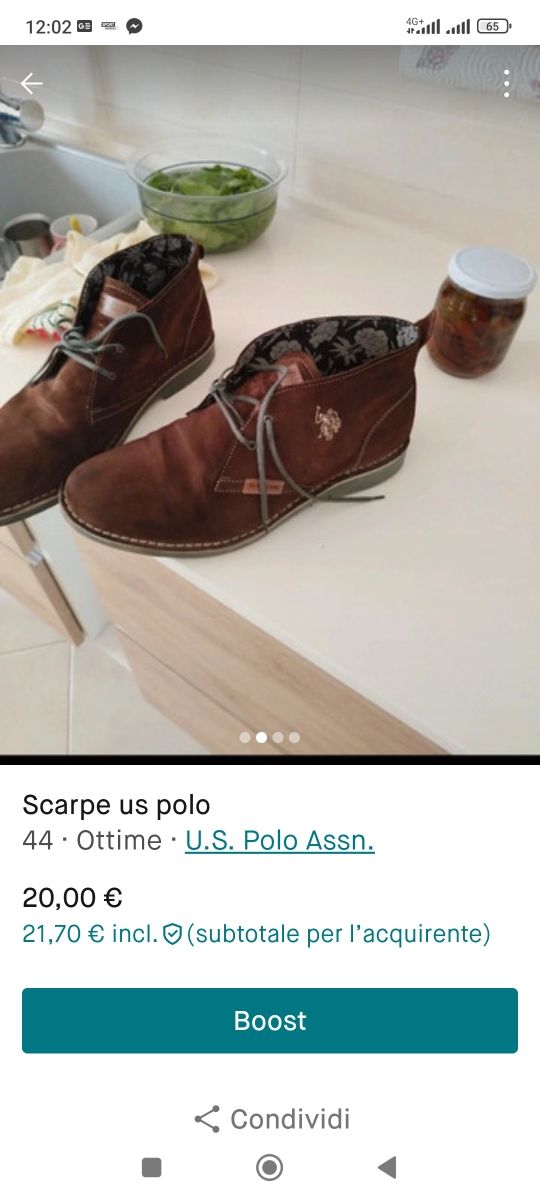 Scarpe us polo