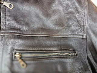 Chaqueta Moto Polo Piel