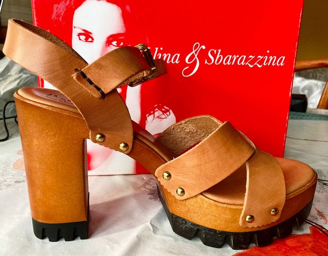 scarpe donna mis 40 tacco 12