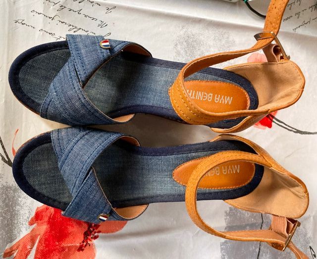 zeppa jeans donna mis 40 tacco 12