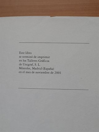 Regalo. Con ánimo de ofender