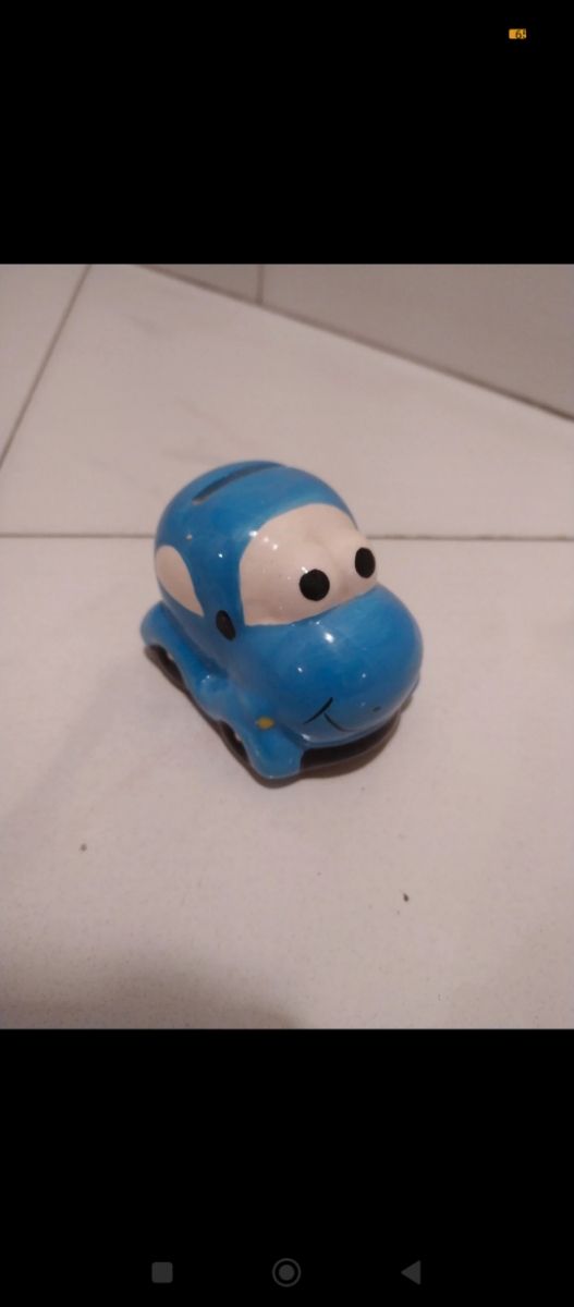 Salvadanaio Macchina Blu