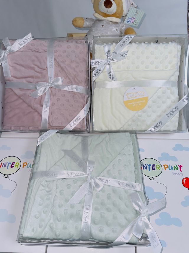 Manta extrasuave para bebé