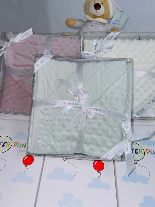 Manta extrasuave para bebé