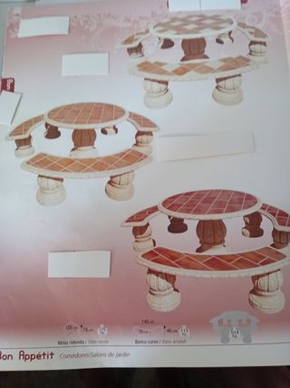 panche e tavoli