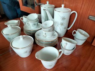 Juego de café porcelana