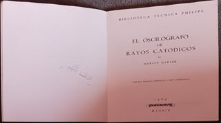 LIBRO EL OSCILOGRAFO DE RAYOS CATODICOS