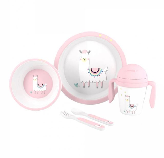 Vajilla 5 piezas Ergonómica Microondas Interbaby