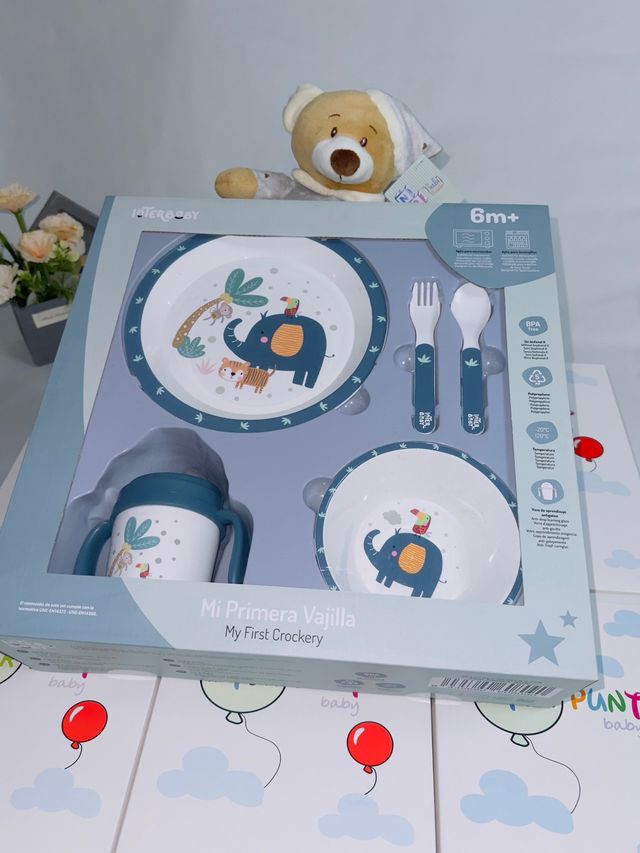 Vajilla 5 piezas Ergonómica Microondas Interbaby