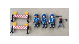 Playmobil mega lote más de 10 sets policias