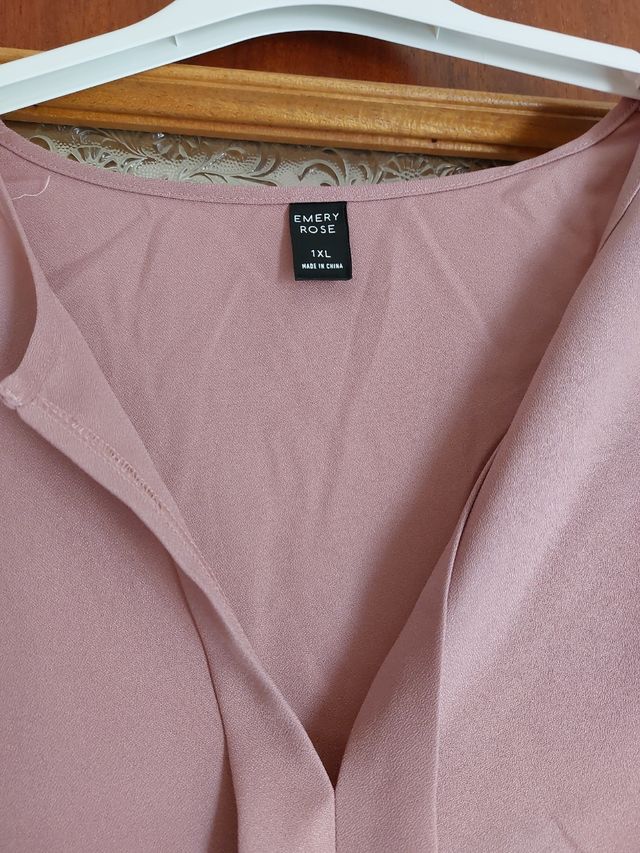 Camicetta curvy 1xl shein emery rose