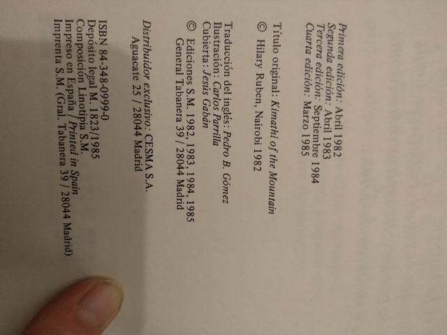 Kimazi y la montaña