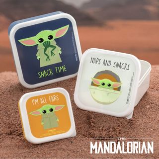 Conjunto de 3 lancheiras Star Wars Mandalorian