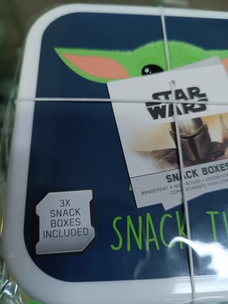 Conjunto de 3 lancheiras Star Wars Mandalorian