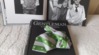 Corbata Brooksfield verde Rayas 