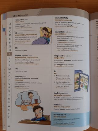 Mi primer diccionario de inglés.