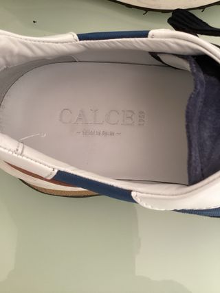 Zapatillas azules CALCE 1959.