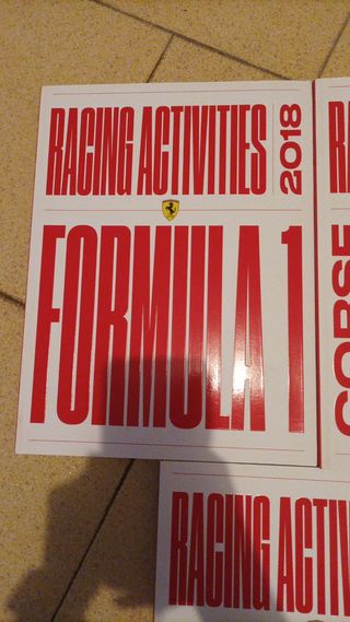 Ferrari Racing Activities 2018 (3 Volumi In Cofane