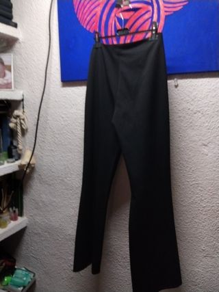 Pantalón negro recto 38 DIABLESS