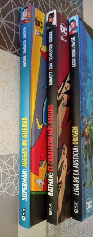 3 Comics DC de la Editorial ECC