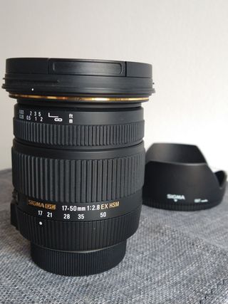 Objetivo Sigma 17-50 mm