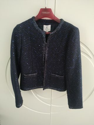 Chaqueta Corte Chanel con Etiqueta. Nueva