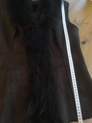 Chaleco Ante con pelo