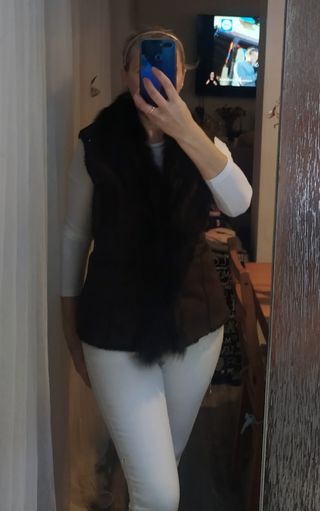 Chaleco Ante con pelo