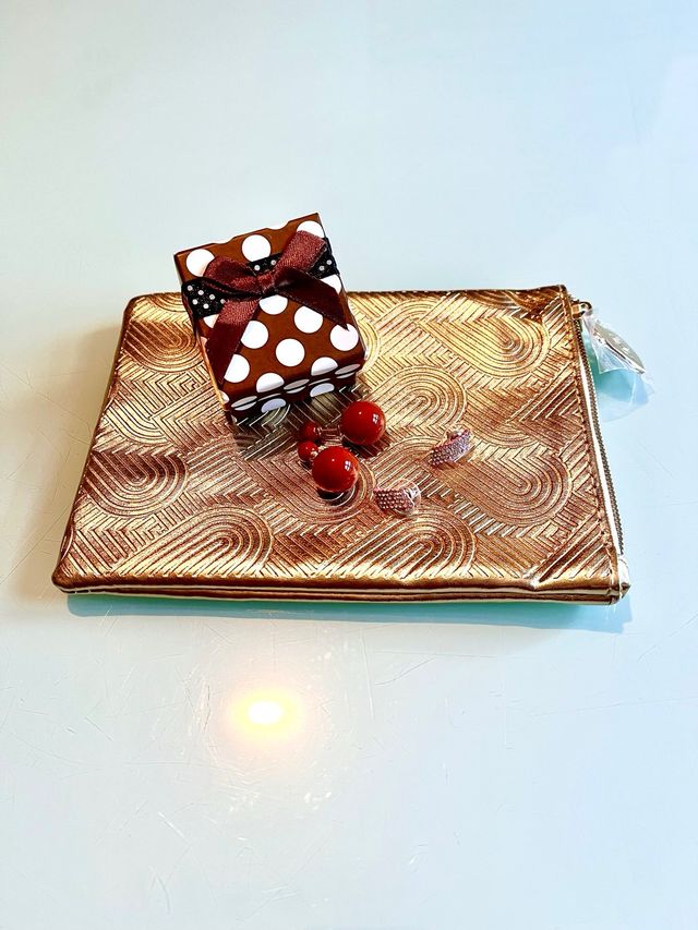 SET POCHETTE E ORECCHINI