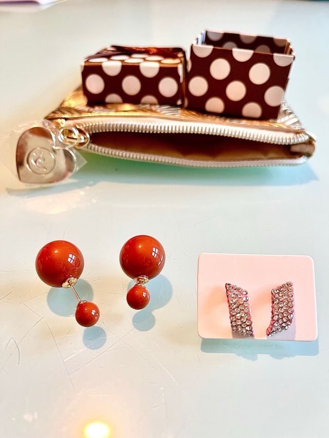 SET POCHETTE E ORECCHINI