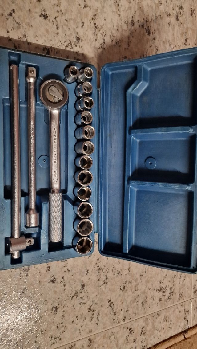 JUEGO DE LLAVES DE VASO 1/2