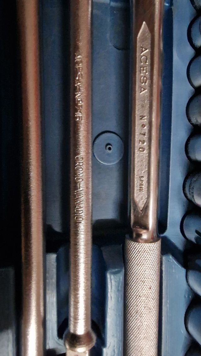 JUEGO DE LLAVES DE VASO 1/2