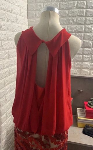 Vestido fiesta, regalo bolso y zapatos