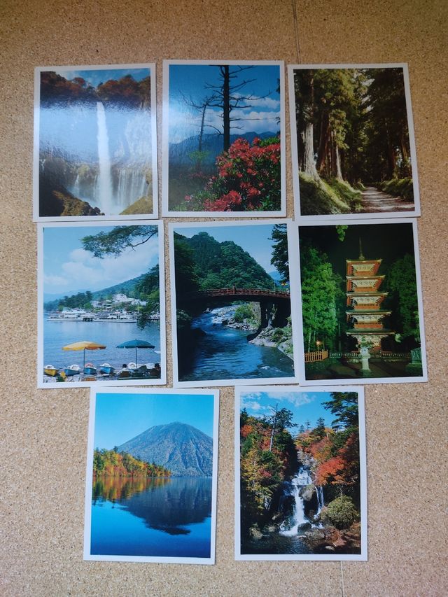 Colección tarjetas Nikko