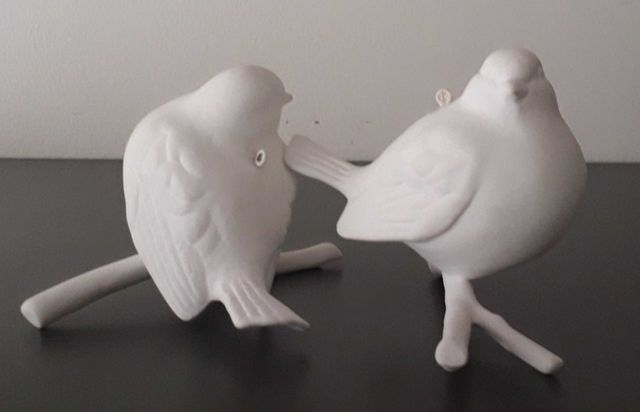 Coppia di passerotti da appendere