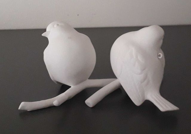 Coppia di passerotti da appendere