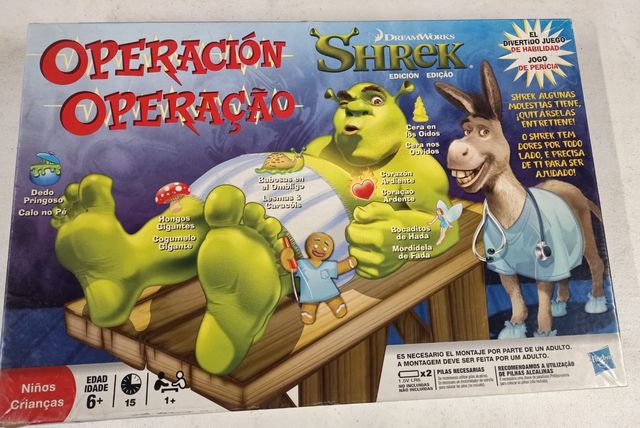 Juego operando Sherk funcionando