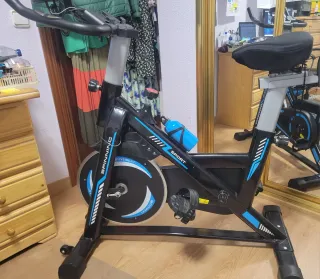 Bicicleta de Spinning y Plataforma vibratoria