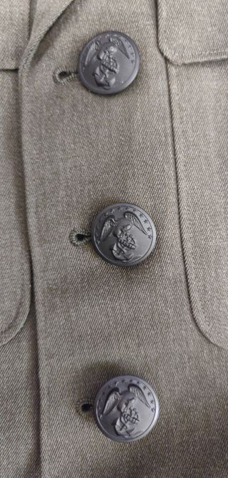 Uniforme USMC - Chaqueta con pantalón y accesorios