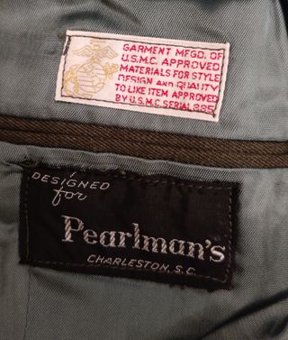 Uniforme USMC - Chaqueta con pantalón y accesorios