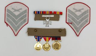 Uniforme USMC - Chaqueta con pantalón y accesorios