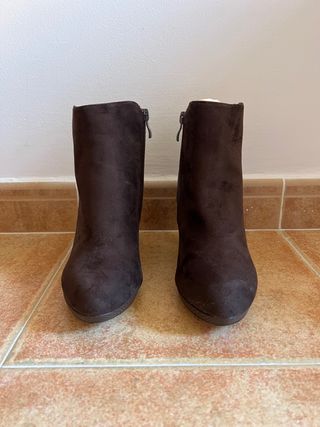 Botines de tacon a estrenar