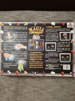 Juego de magia Borras con DVD