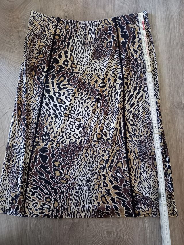 Maglia con dettaglio maculato