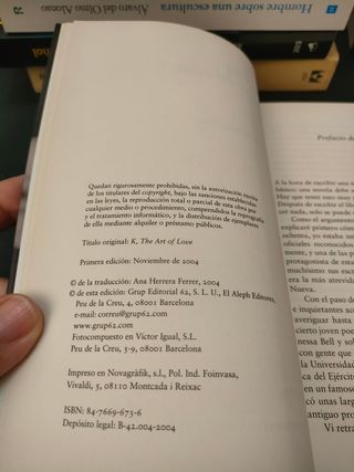 K: El arte del amor Hong Ying