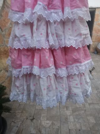 vestido de Sevillana niña